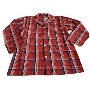 Polo Ralph Lauren 100% Cotton Woven Pajama Shirt L